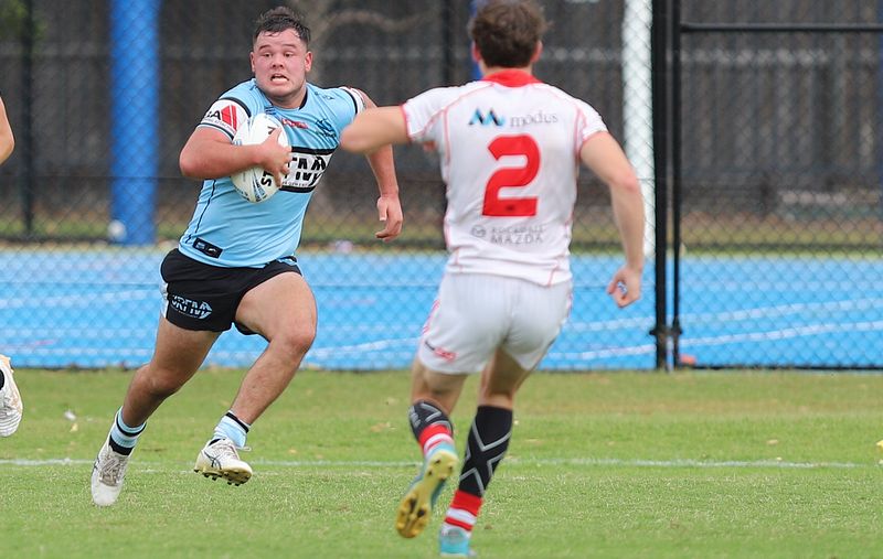 SGB Rnd 8 SHARKS vs DRAGONS