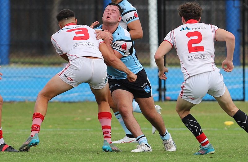 SGB Rnd 8 SHARKS vs DRAGONS