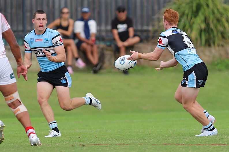 SGB Rnd 8 SHARKS vs DRAGONS