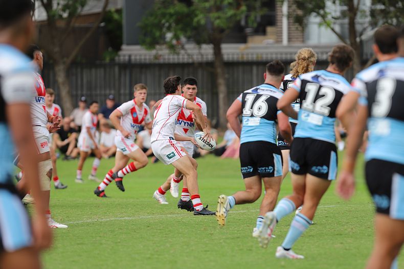 SGB Rnd 8 SHARKS vs DRAGONS