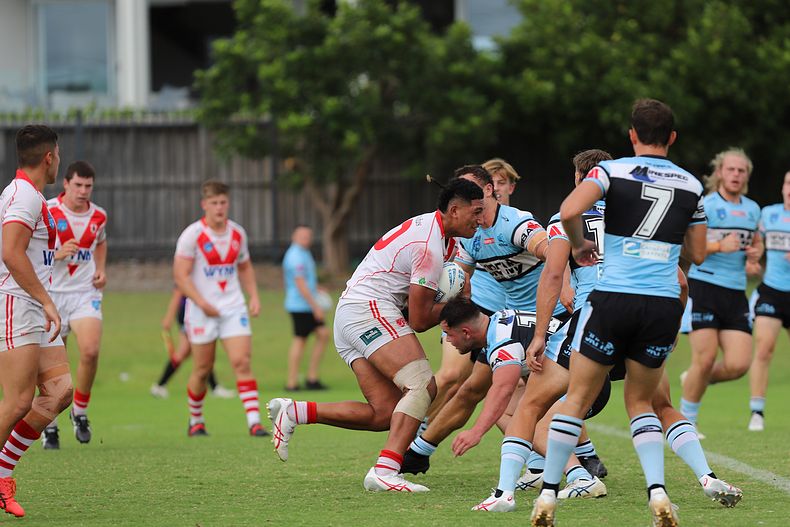 SGB Rnd 8 SHARKS vs DRAGONS