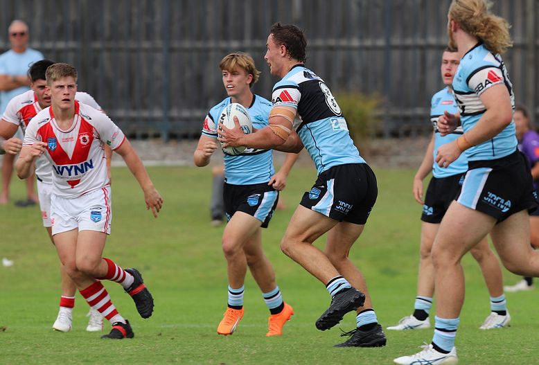 SGB Rnd 8 SHARKS vs DRAGONS