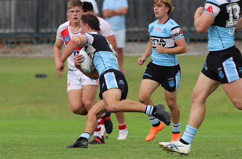 SGB Rnd 8 SHARKS vs DRAGONS