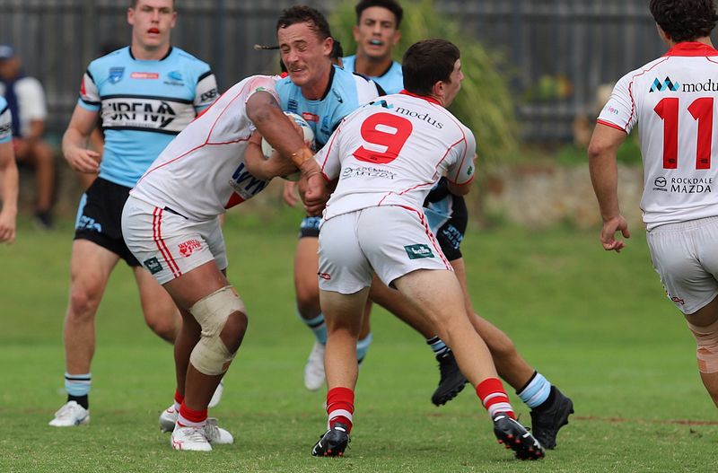 SGB Rnd 8 SHARKS vs DRAGONS