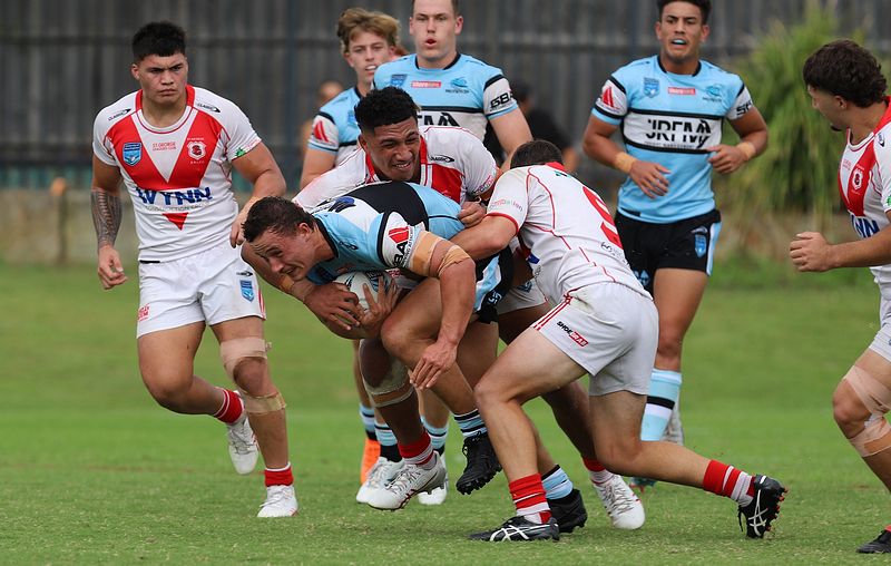 SGB Rnd 8 SHARKS vs DRAGONS