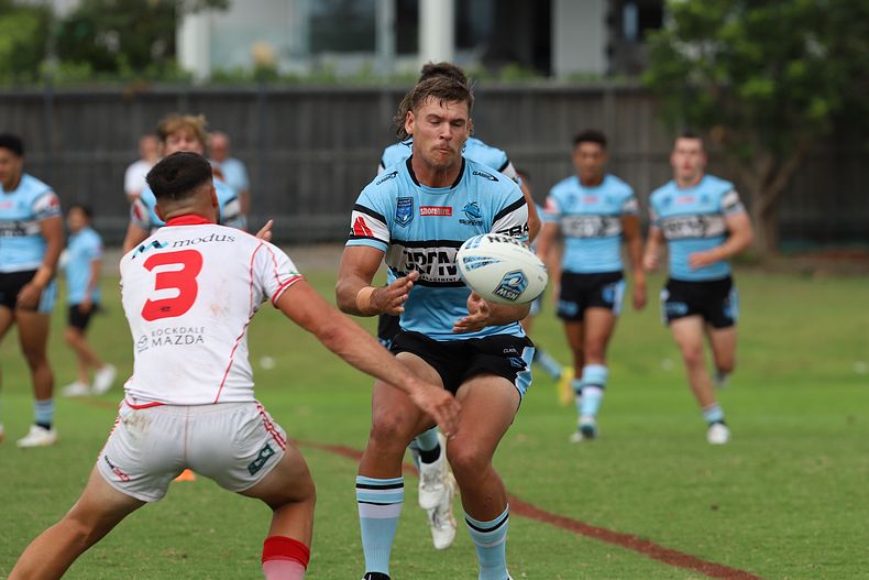 SGB Rnd 8 SHARKS vs DRAGONS