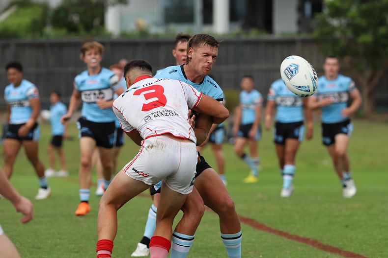 SGB Rnd 8 SHARKS vs DRAGONS