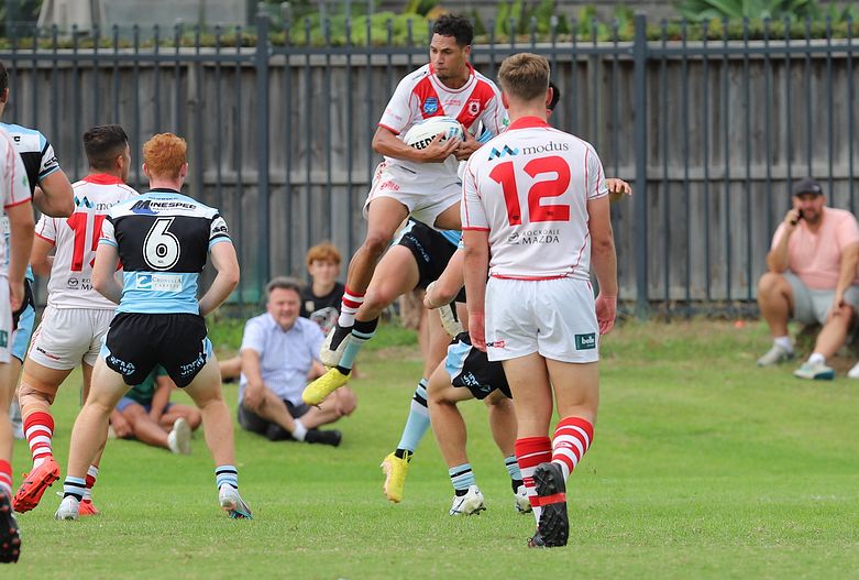 SGB Rnd 8 SHARKS vs DRAGONS