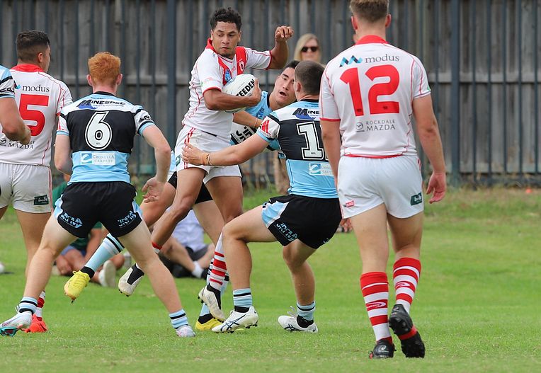 SGB Rnd 8 SHARKS vs DRAGONS