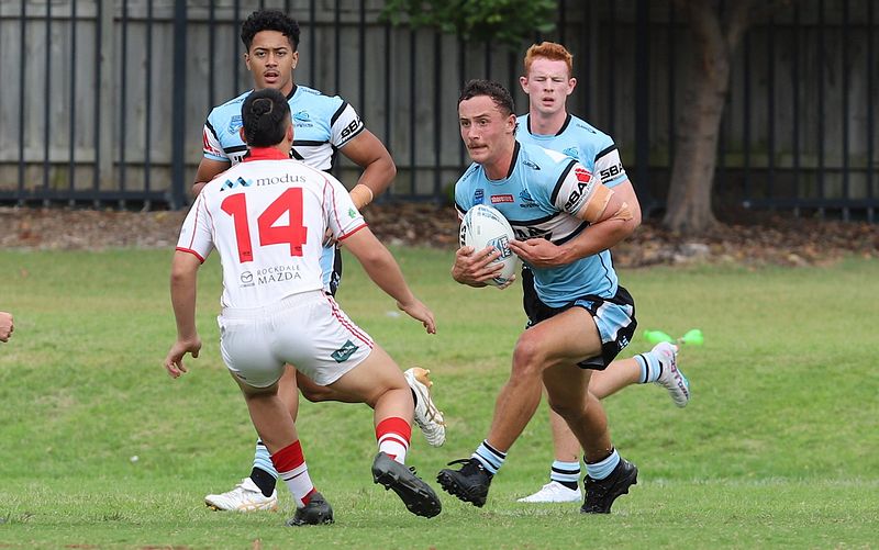 SGB Rnd 8 SHARKS vs DRAGONS
