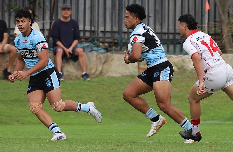 SGB Rnd 8 SHARKS vs DRAGONS
