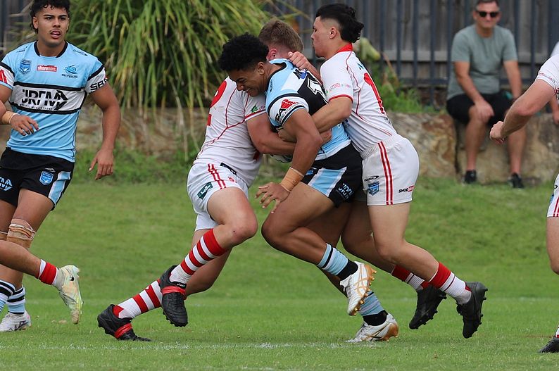 SGB Rnd 8 SHARKS vs DRAGONS