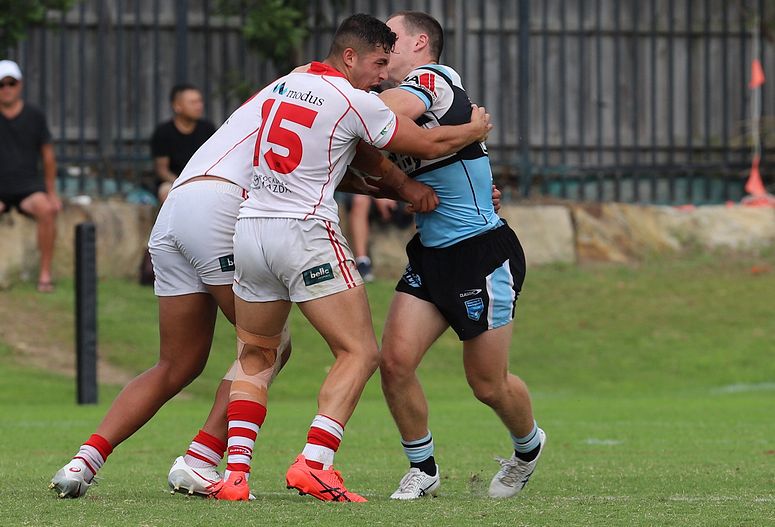 SGB Rnd 8 SHARKS vs DRAGONS