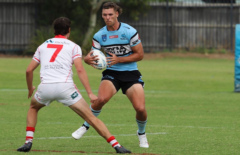 SGB Rnd 8 SHARKS vs DRAGONS