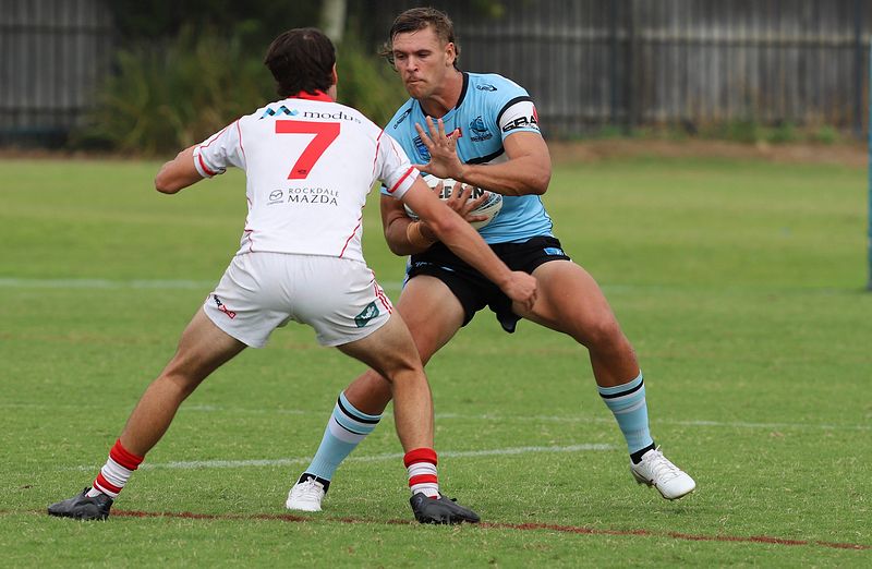 SGB Rnd 8 SHARKS vs DRAGONS