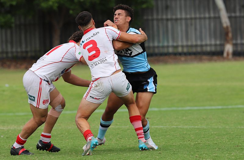 SGB Rnd 8 SHARKS vs DRAGONS