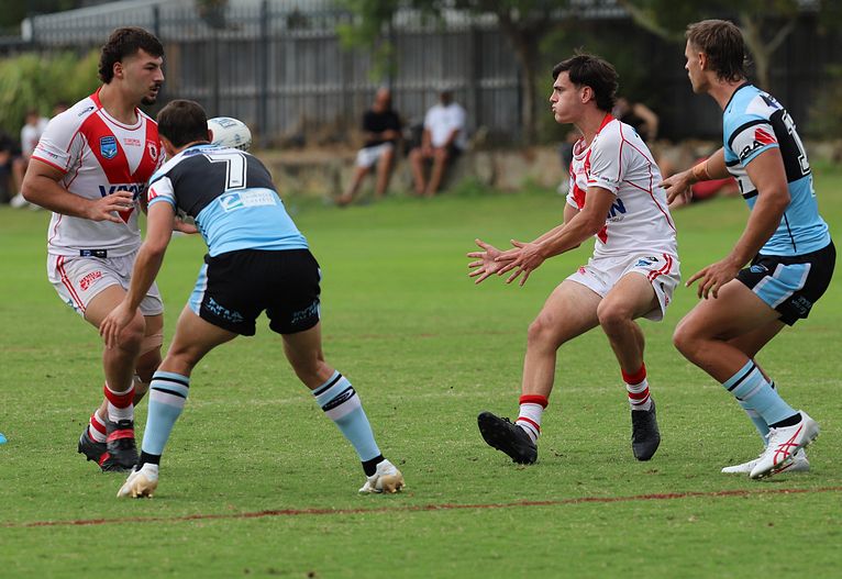 SGB Rnd 8 SHARKS vs DRAGONS