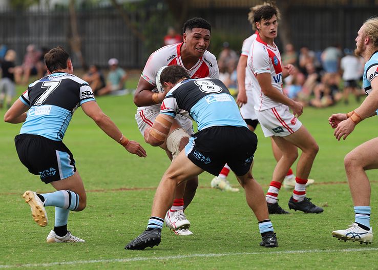SGB Rnd 8 SHARKS vs DRAGONS