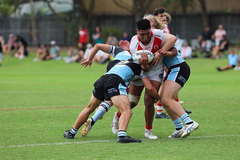 SGB Rnd 8 SHARKS vs DRAGONS