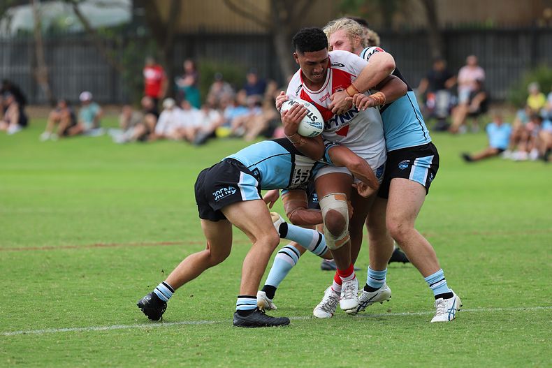 SGB Rnd 8 SHARKS vs DRAGONS