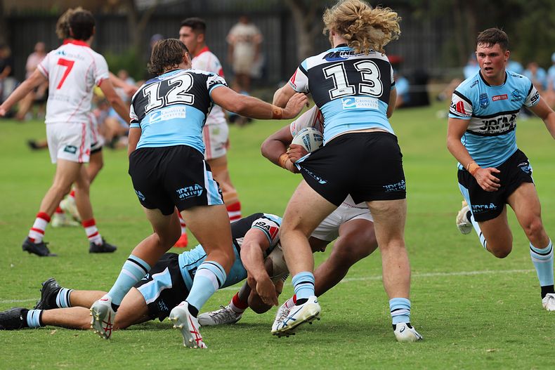 SGB Rnd 8 SHARKS vs DRAGONS