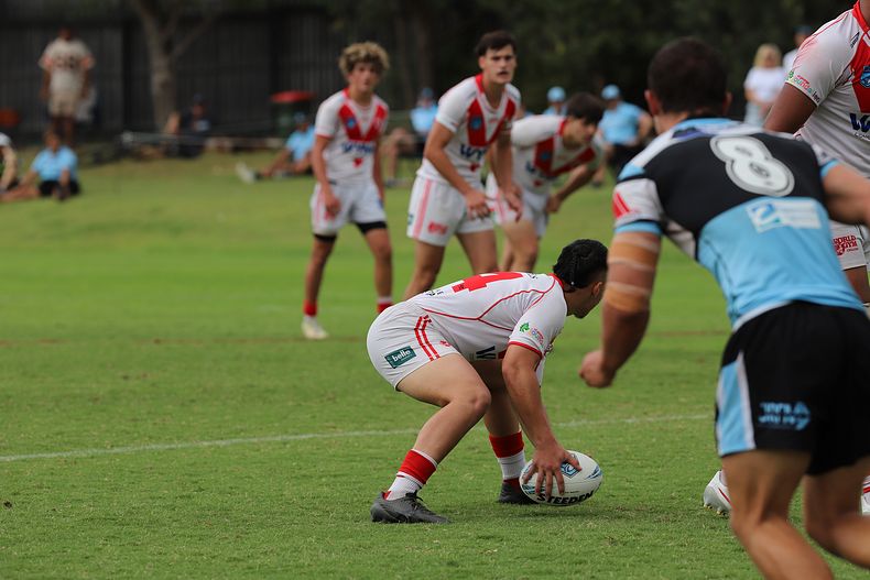 SGB Rnd 8 SHARKS vs DRAGONS