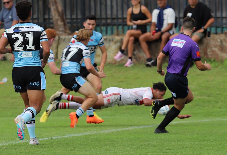 SGB Rnd 8 SHARKS vs DRAGONS