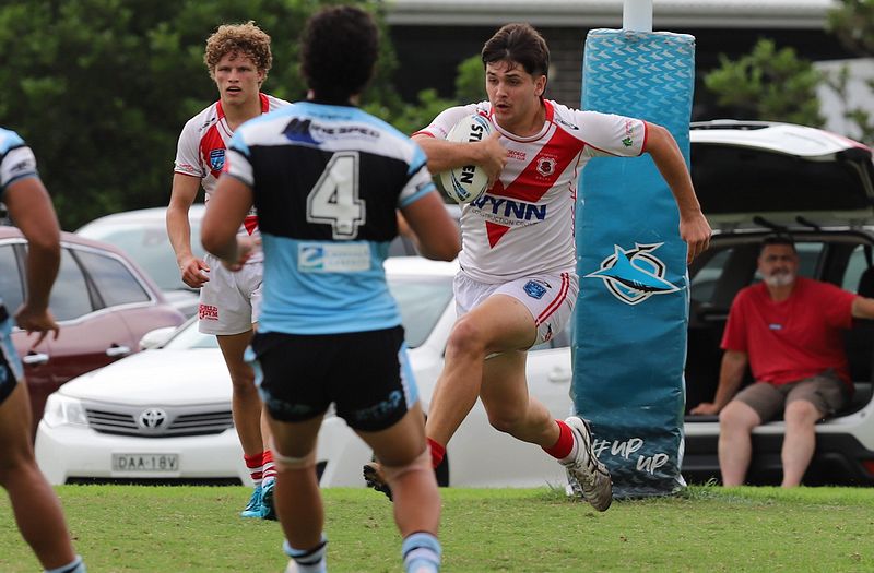 SGB Rnd 8 SHARKS vs DRAGONS