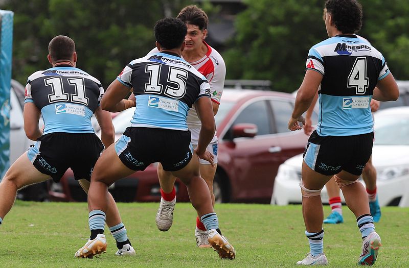 SGB Rnd 8 SHARKS vs DRAGONS