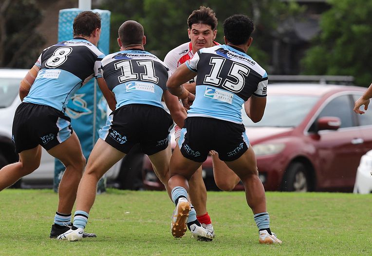 SGB Rnd 8 SHARKS vs DRAGONS