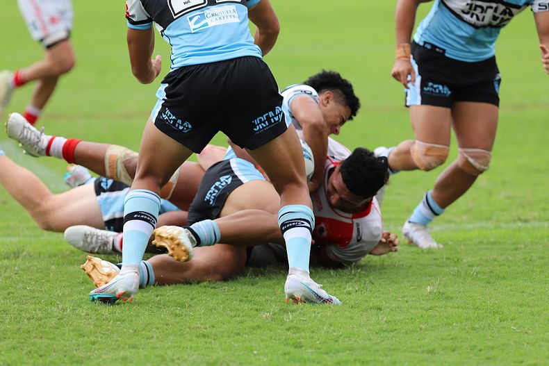 SGB Rnd 8 SHARKS vs DRAGONS