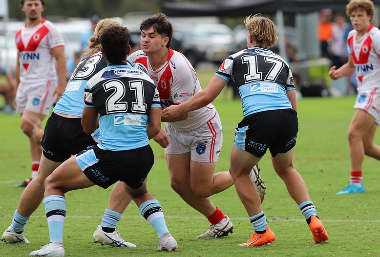 SGB Rnd 8 SHARKS vs DRAGONS
