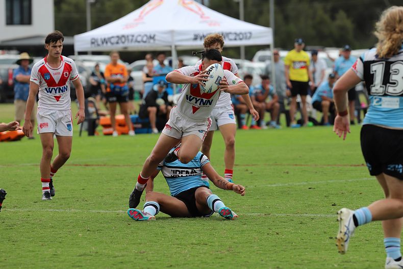 SGB Rnd 8 SHARKS vs DRAGONS