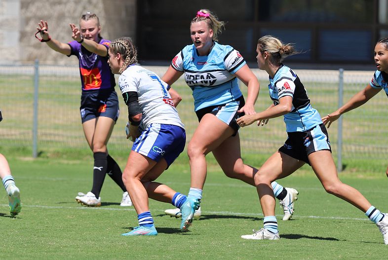 HNWP Rnd 4 SHARKS vs BULLDOGS