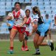 NSWRL Tarsha Gale Cup Rnd 4 Action Photo Gallery Cronulla Sharks vs St George Dragons (Photo's : Steve Montgomery)