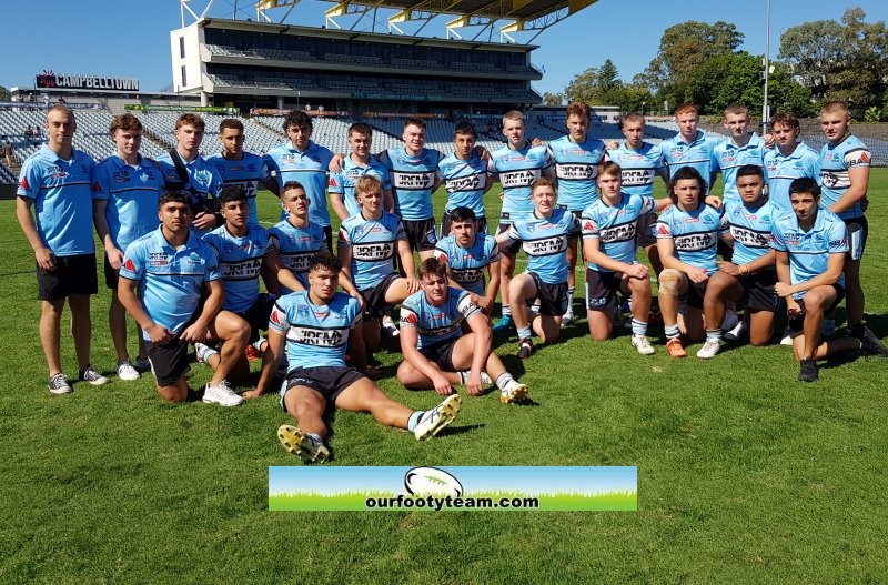 Cronulla Sharks harold Matthews Cup Elimination Final team photo (Photo : Steve Montgomery)