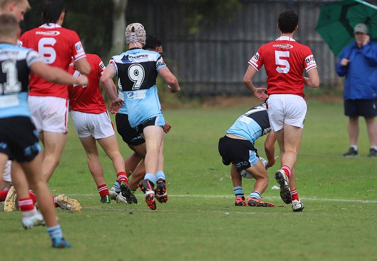 HMC Rnd 9 SHARKS vs STEELERS