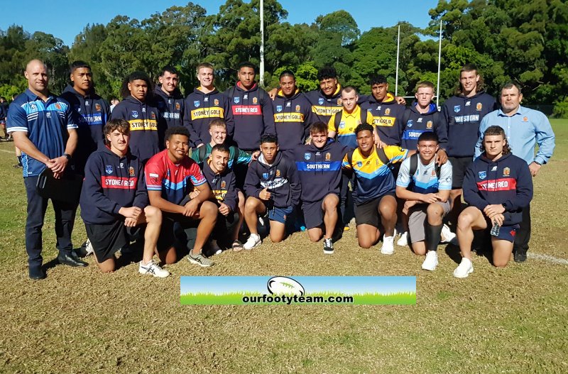 2023 NSWCHS 18s Schoolboy Rugby League team (Photo : Steve Montgomery)