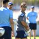 Master half back Andrew Johns putting the players through some drills (Photo : NSWRL)