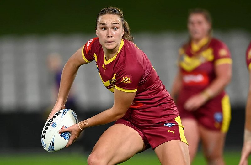 Kirra Dibb had a blinder for NSW Country Women in the first rep game (Photo : NSWRL)