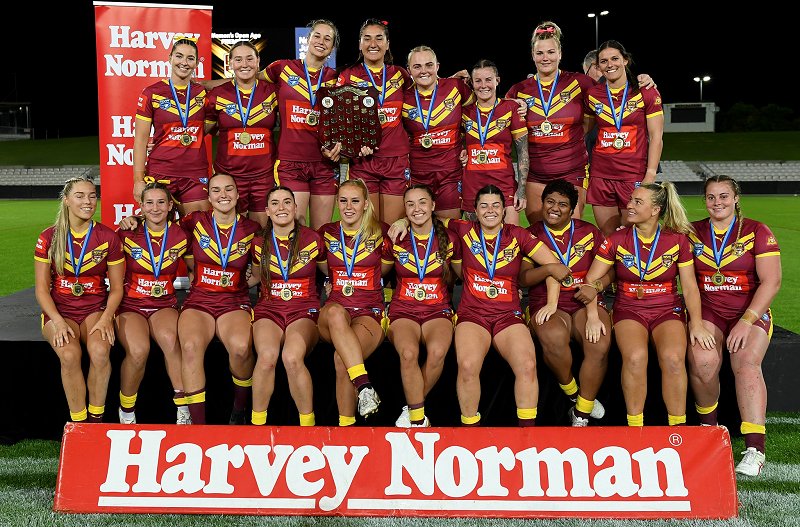 NSW Country Women after the win over NSW City women (Photo : NSWRL)