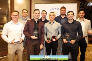 NSWRLRA Presentation Night 2023 Award Winner Winners Congratulations boiz Bailey Warren, Marco Levy, Lachlan Greenfield, Curtis Robinson, Brayden Hunt, Nathan Hillier, Jabril Daizli and Mitchell Pitscheider (Photo : Steve Montgomery)