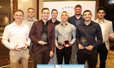 NSWRLRA Presentation Night 2023 Award Winner Winners Congratulations boiz Bailey Warren, Marco Levy, Lachlan Greenfield, Curtis Robinson, Brayden Hunt, Nathan Hillier, Jabril Daizli and Mitchell Pitscheider (Photo : Steve Montgomery)