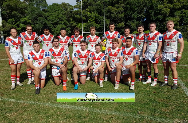 St George Illawarr Dragons Rnd 4 Team Photo (Photo : Steve Montgomery)
