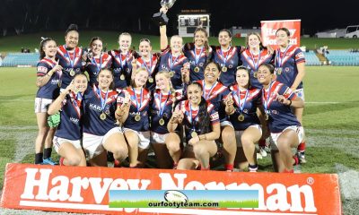 Sydney Indigenous Rooster 2023 Tarsha Gale Cup Champions (Photo : Steve Montgomery)
