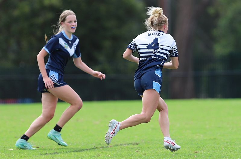 NSWCHS u18 Schoolgirls Trials EAST SYDNEY vs NORTH SYDNEY