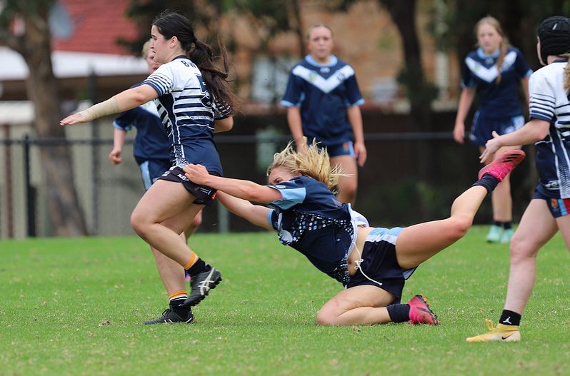 NSWCHS u18 Schoolgirls Trials EAST SYDNEY vs NORTH SYDNEY