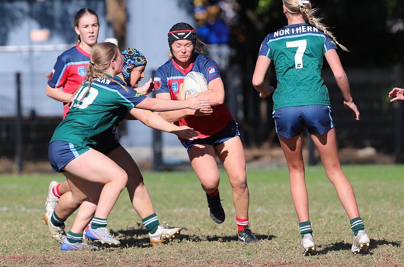NSWCHS Trials D3 u18 Schoolgirls RED v SOUTHERN