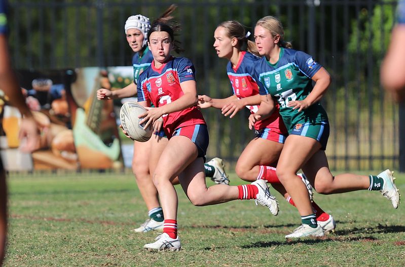 NSWCHS Trials D3 u18 Schoolgirls RED v SOUTHERN