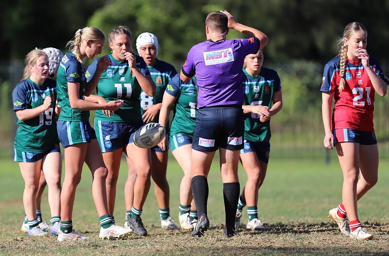NSWCHS Trials D3 u18 Schoolgirls RED v SOUTHERN